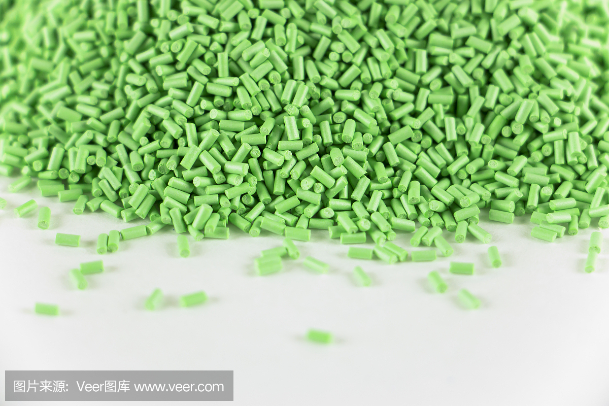 塑料树脂绿色