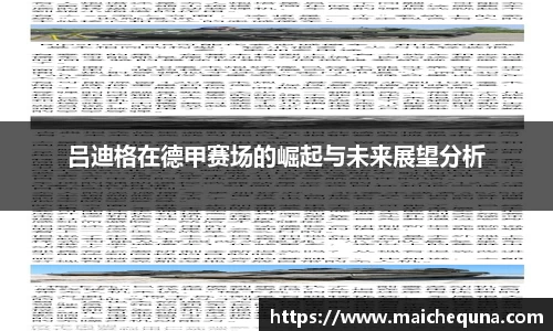 吕迪格在德甲赛场的崛起与未来展望分析